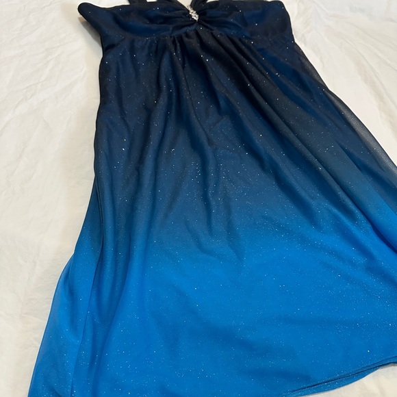 Ombré Sparkle Cocktail Dress - Picture 5 of 13